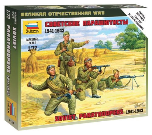 Zvezda Soviet Paratroops 1:72 (6138)