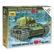 Zvezda Soviet Heavy Tank KV-1 mod. 1940 1:100 (6141)
