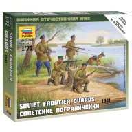 Zvezda Soviet Frontier Guard Military small set 1:72 (6144)