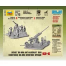 Zvezda Soviet 85mm Anti-Aircraft Gun 52-K 1:72 (6148)