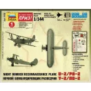 Zvezda Soviet Plane PO-2 1:144 (6150)