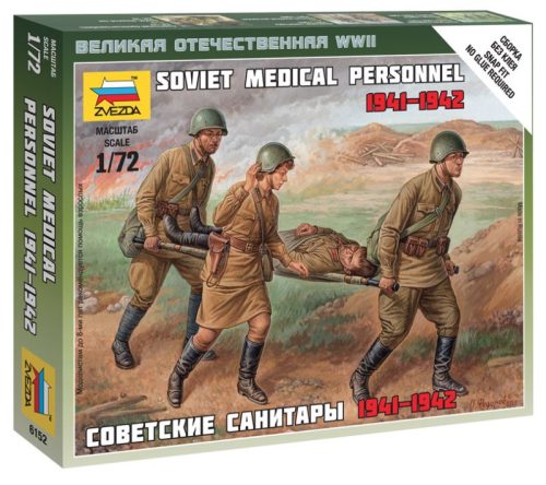 Zvezda Soviet Medical Personnel 41-42 1:72 (6152)