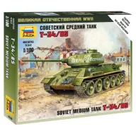 Zvezda Soviet Tank T-34/85 Military small sets 1:100 (6160)
