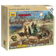 Zvezda British Bofors 40mm Mk-2 AA-Gun 1:72 (6170)