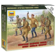 Zvezda Soviet Regular Infantry 1941-42 1:72 (6179)