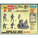 Zvezda German Elite Troops 1939-43 1:72 (6180)