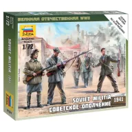 Zvezda Soviet Militia 1941 1:72 (6181)