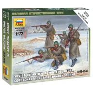 Zvezda Soviet Infantry (Winter Uniform ) 1:72 (6197)