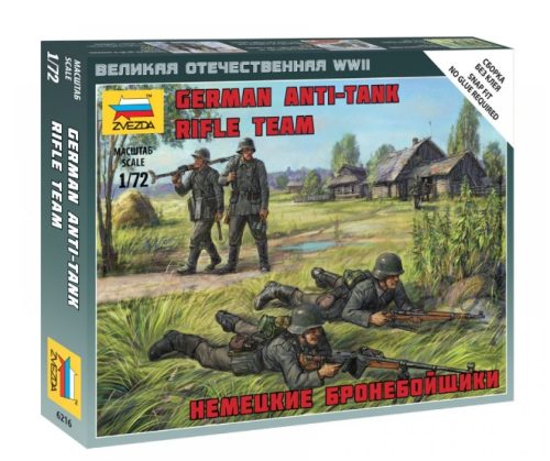 Zvezda German Anti Tank Rifle Team 1:72 (6216)