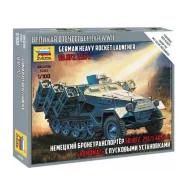   Zvezda Sd.Kfz.251/1 Ausf.B "Stuka zu Fuss" 1:100 (6243)