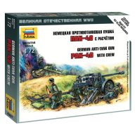 Zvezda Pak-40 Military small set 1:72 (6257)