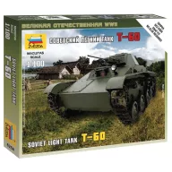 Zvezda T-60 Soviet Light Tank 1:100 (6258)