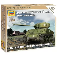 Zvezda M4A2 Sherman 1:100 (6263)