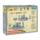 Zvezda German 120mm Mortar w:Crew  1:72