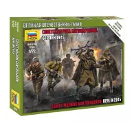 Zvezda Soviet Machine Gun Sqadron. Berlin 1945 1:72