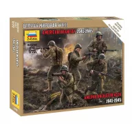 Zvezda US Infantry WWII 1:72