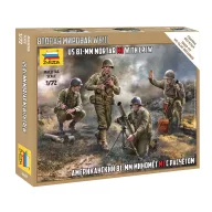 Zvezda US 81mm Mortar M1 with Crew 1:72 (6287)