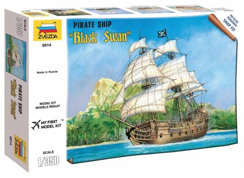 Zvezda Pirate Ship Black Swan 1:350 (6514)