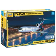 Zvezda Tupolev Tu-154M Russian Airliner 1:144 (7004)