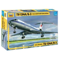 Zvezda Tupolev Tu-134 A/B-3 1:144 (7007)