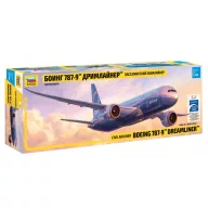 Zvezda Boeing 787-9 Dreamliner Long fuselage 1:144 (7021)