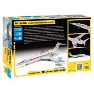 Zvezda TU-134 UBL Training Plane Crusty-B 1:144 (7036)
