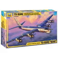 Zvezda Tu-95 MS Bear Russian Strategic Bomber 1:144 (7038)