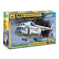 Zvezda Mil Mi-8 Rescue Helicopter 1:72 (7254)