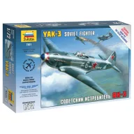 Zvezda Airplanes Yak-3 Soviet Fighter 1:72 (7301)