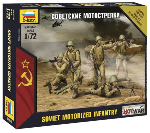 Zvezda Soviet Infantry Mini kits model 1:72 (7404)
