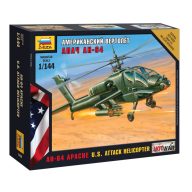 Zvezda AH-64 Apache US Attack Helicopter 1:144 (7408)