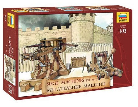 Zvezda Siege Machines Kit No. 1 1:72 (8014)