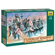 Zvezda Livonian Knights XIII A.D. 1:72 (8016)