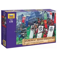Zvezda 1:72 Samuray Army-Infantry XVI-XVII A.D. (8017)