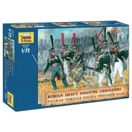   Zvezda 1:72 Russian Heavy Infantry Grenadiers 1812-1814 (8020)