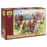 Zvezda Republican Rome Infantry III-II B.C. 1:72 (8034)