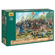 Zvezda Medieval Peasant Army 1:72 (8059)