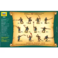 Zvezda Medieval Peasant Army 1:72 (8059)