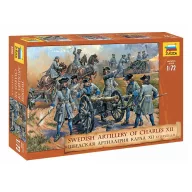 Zvezda Swedish Artillery of Charles XII 1:72 (8066)