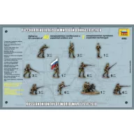 Zvezda 1:72 Russian infantry WWI 1:72 (8082)