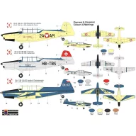 Kovozavody Zlin Z-126 "Over Europe" 1:72 (0408)