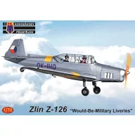   Kovozavody Zlin Z-126 "Would-Be-Military Liveries" 1:72 (0409)