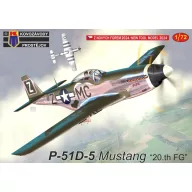 Kovozavody P-51D-5 Mustang "20.th FG" 1:72 (0440)