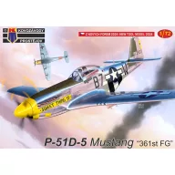 Kovozavody P-51D-5 Mustang "361st FG" 1:72 (0442)