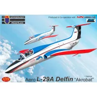   Kovozavody Aero L-29A Delfín "Akrobat" 1:72 (0466)