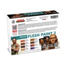Lifecolor Flesh Paint Set 2 8 x 22 ml (CE03)