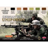   Lifecolor German military uniforms WWII set n.2, 6 x 22 ml (CS05)