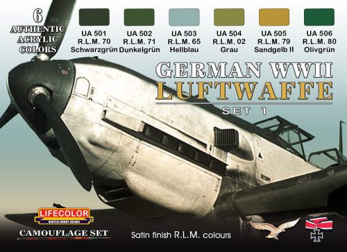 Lifecolor German Luftwaffe set 1  (CS06)