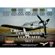 Lifecolor German Luftwaffe set 2  (CS07)