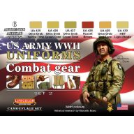 Lifecolor WWII US combat gear, 6 x 22 ml (CS18)
